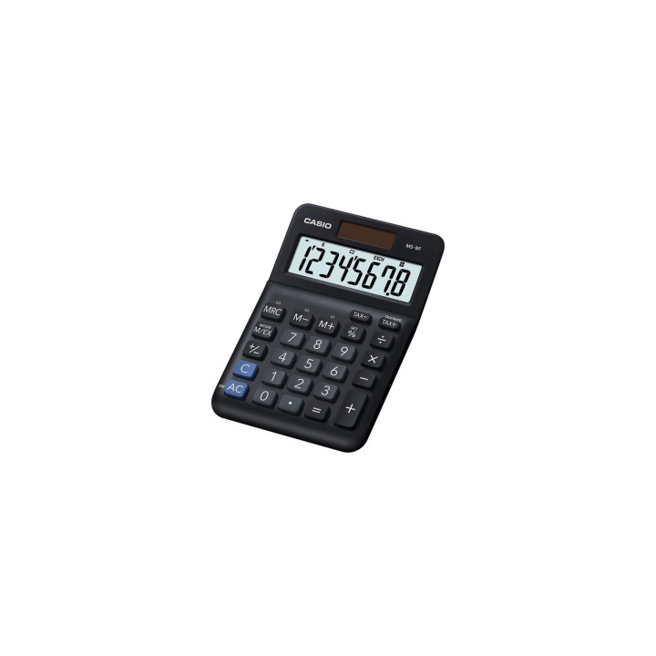 Casio MS-8F calculadora Escritorio Calculadora básica Negro