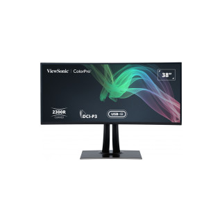 Viewsonic VP3881A pantalla para PC 96,5 cm (38") 3840 x 1600 Pixeles Quad HD+ LED Negro