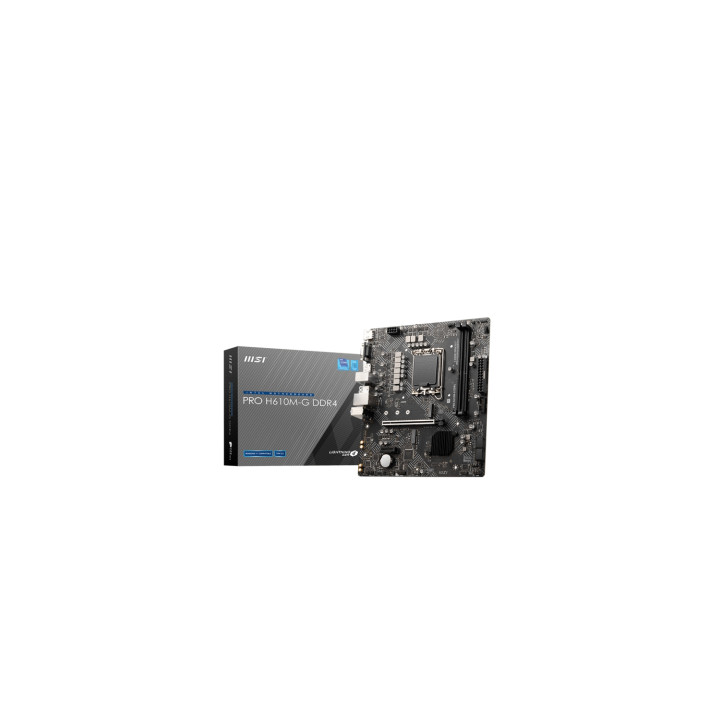 MSI PRO H610M-G DDR5 Intel H610 LGA 1700 micro ATX Placa Base