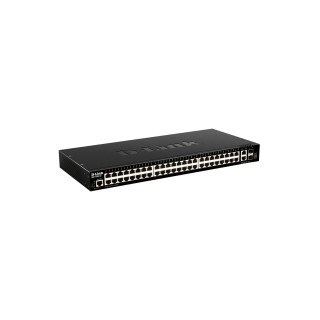 D-Link DGS-1520-52/E switch Gestionado L3 10G Ethernet (100/1000/10000) 1U Negro