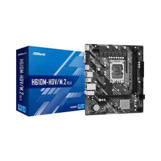 Asrock H610M-HDV/M.2 R2.0 Intel H610 LGA 1700 micro ATX Placa Base