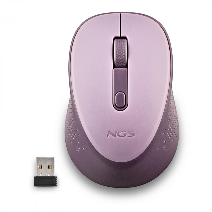 NGS DEW ratón Ambidextro RF inalámbrico Í“ptico 1600 DPI