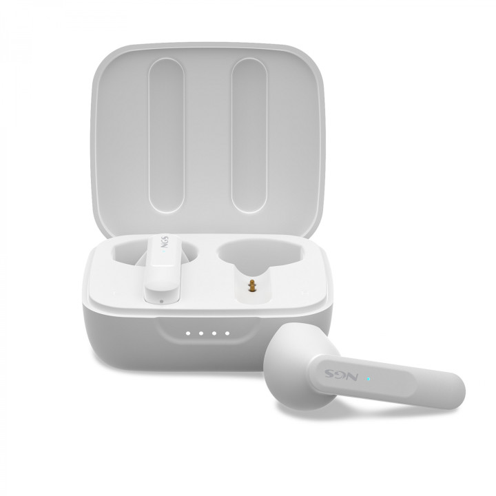 NGS ARTICA MOVE Auriculares Inalámbrico Dentro de oÍ­do Llamadas/Música Bluetooth Blanco