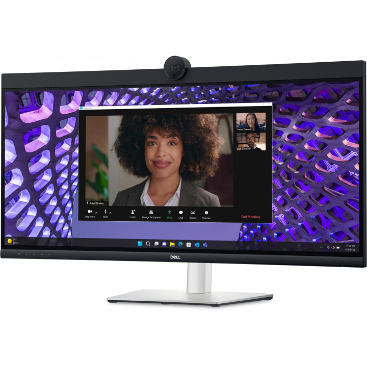 DELL P Series P3424WEB pantalla para PC 86,7 cm (34.1") 3440 x 1440 Pixeles 4K Ultra HD LCD Negro