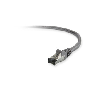 Belkin 5m Cat5e STP cable de red Gris U/FTP (STP)