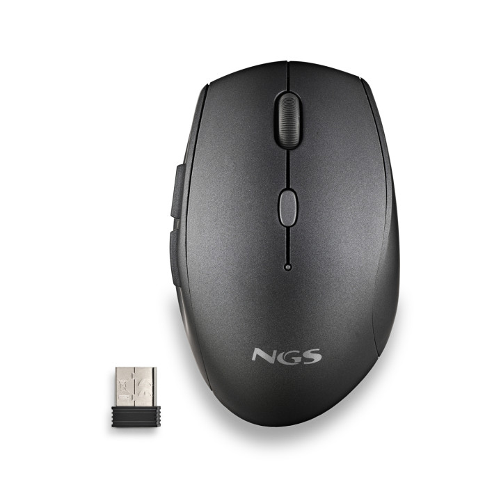 NGS BEE Raton Inalambrico Optico 1600 DPI Gris