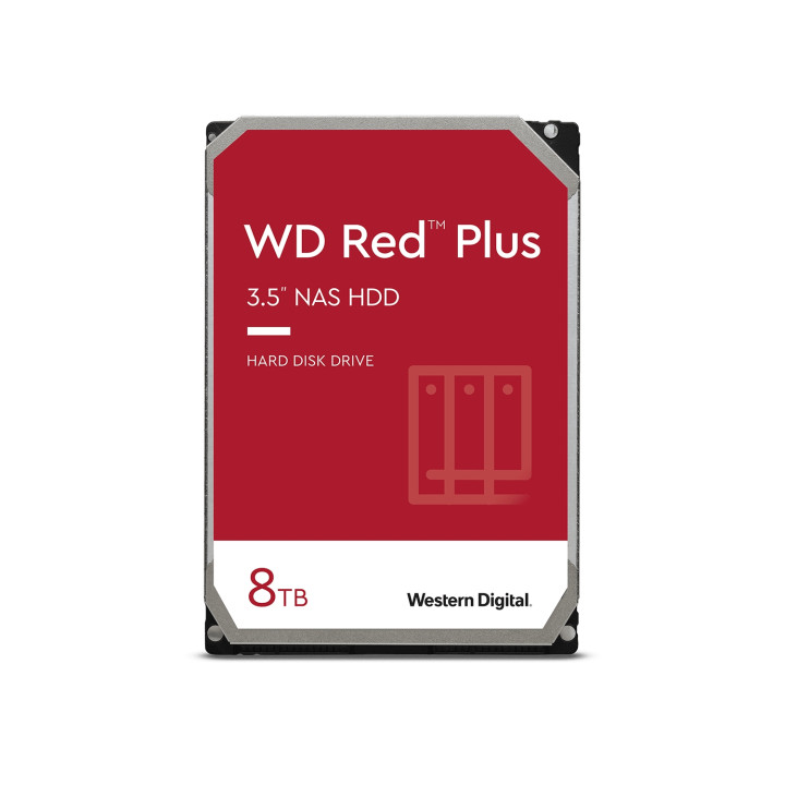 Western Digital Red Plus 3.5" 8 TB Serial ATA III