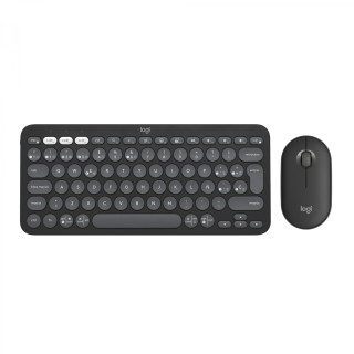 Logitech Pebble 2 Combo teclado Ratón incluido RF Wireless + Bluetooth QWERTY Español Grafito