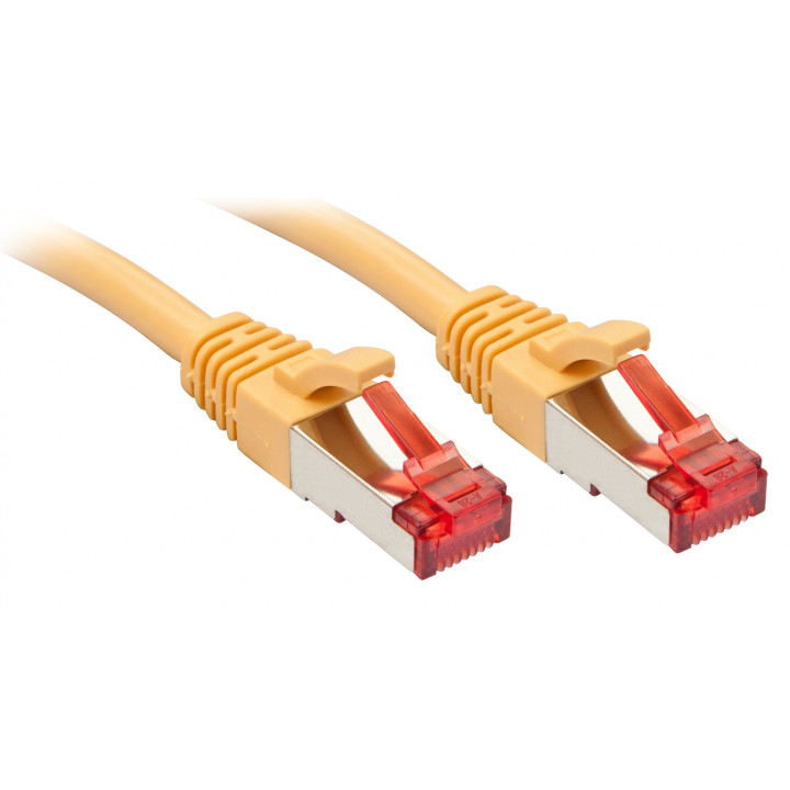 Lindy RJ-45 Cat.6 S/FTP 0.5m cable de red Amarillo 0,5 m Cat6 S/FTP (S-STP)