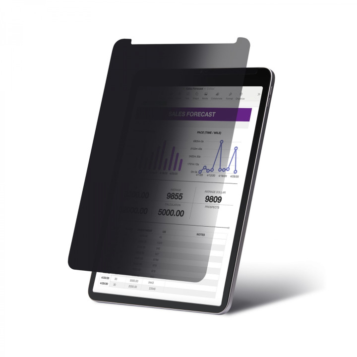 StarTech.com Filtro de Privacidad Táctil de 4 VÍ­as para Orientación Horizontal/Vertical +/-30º Anti Luz (51%) Mate...
