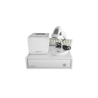 Approx Pos Pack para TPV appPOSPACK3380WH Impresora + Cajón + Lector + Papel