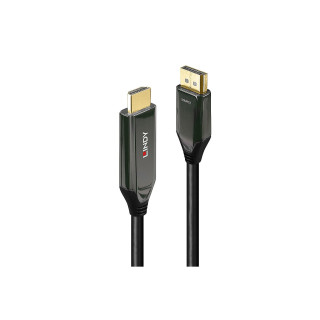 Lindy 40931 adaptador de cable de vÍ­deo 2 m HDMI tipo A (Estándar) DisplayPort Negro