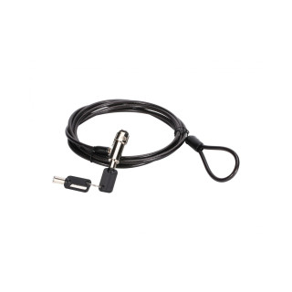 Conceptronic CUSTODIO02BN cable antirrobo Negro 1,8 m