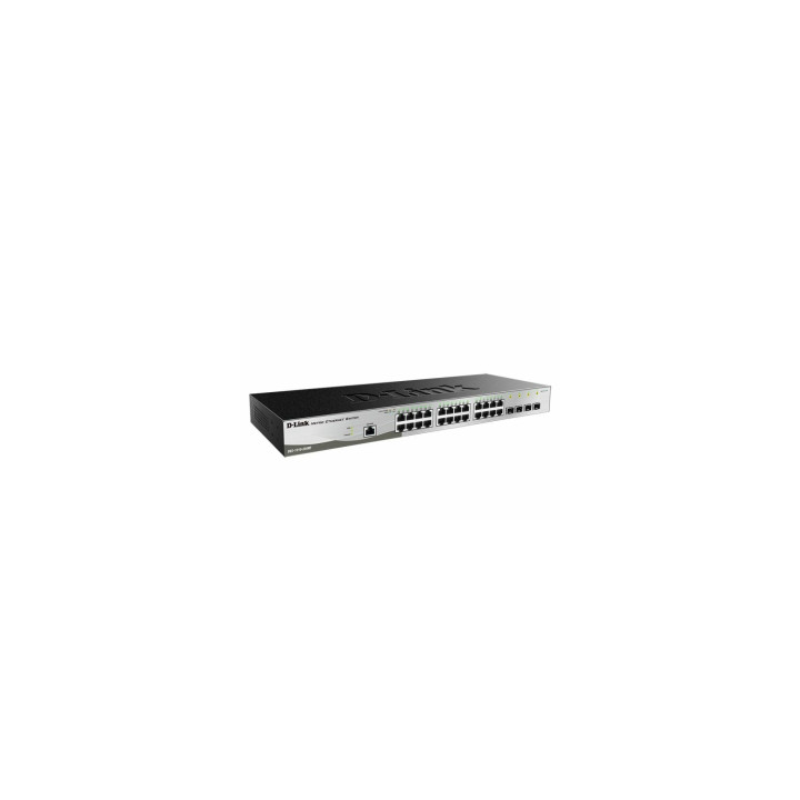 D-Link DGS-1210-28/ME/E switch Gestionado L2+ Gigabit Ethernet (10/100/1000) 1U Negro, Gris