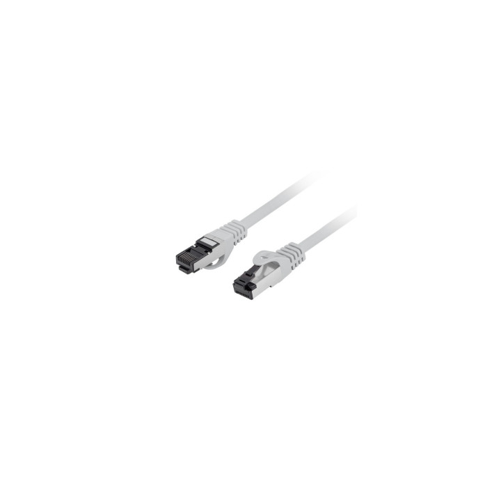 Lanberg PCF8-10CU-0100-S cable de red Gris 1 m Cat8.1 S/FTP (S-STP)