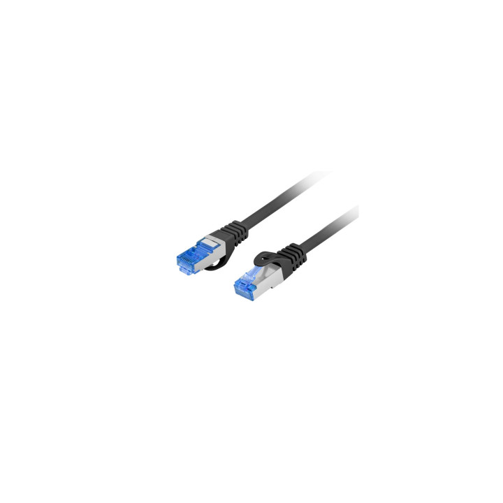 Lanberg PCF6A-10CC-1000-BK cable de red Negro 10 m Cat6a S/FTP (S-STP)