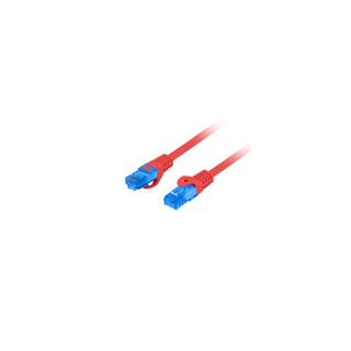 Lanberg PCF6A-10CC-0300-R cable de red Rojo 3 m Cat6a S/FTP (S-STP)