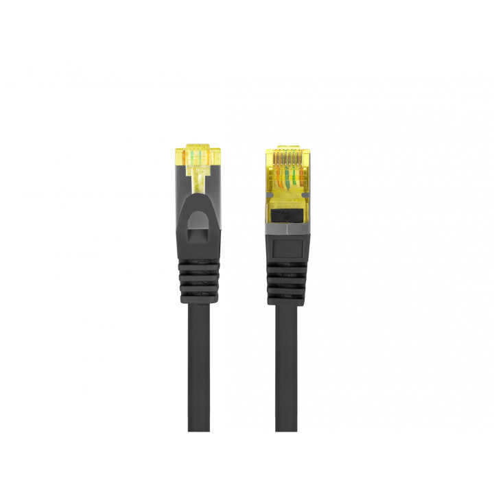 Lanberg PCF6A-10CU-0100-BK cable de red Negro 1 m Cat6a S/FTP (S-STP)