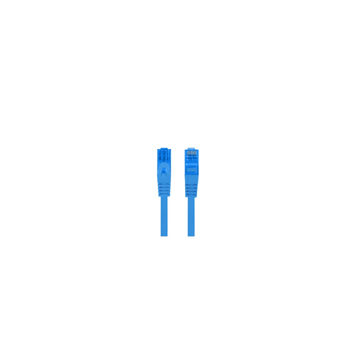 Lanberg PCF6A-10CC-0050-B cable de red Azul 0,5 m Cat6a S/FTP (S-STP)