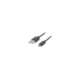 Lanberg CA-USBM-20CU-0010-BK cable USB 1 m USB 2.0 USB A Micro-USB B Negro
