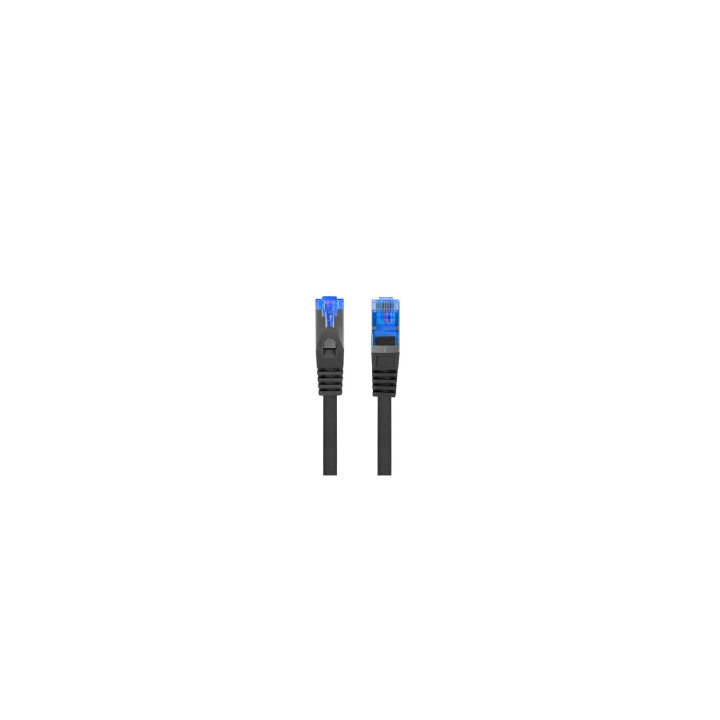 Lanberg PCF6A-10CC-1500-BK cable de red Negro 15 m Cat6a S/FTP (S-STP)