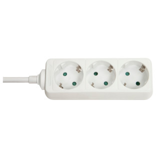 Lindy 73100 base múltiple 3 salidas AC Interior Blanco