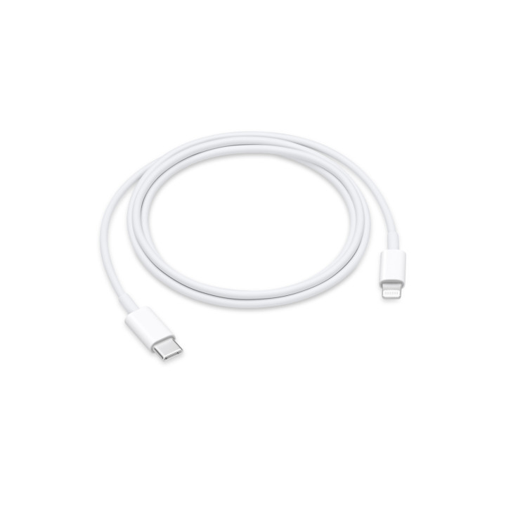 Apple MUQ93ZM/A cable de conector Lightning 1 m Blanco