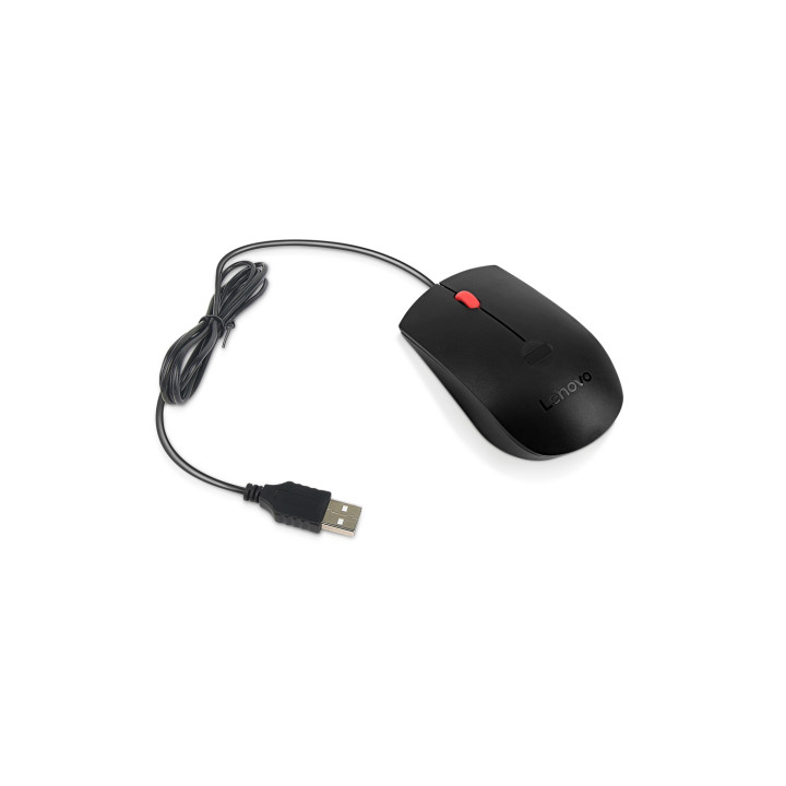 Lenovo 4Y51M03357 ratón Ambidextro USB tipo A Í“ptico 1600 DPI