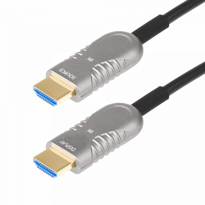 StarTech.com Cable HDMI 2.1 HÍ­brido Activo Í“ptico AOC de 15,2m - CMP Plenum - Cable HDMI 2.0/2.1 de Ultra Alta...
