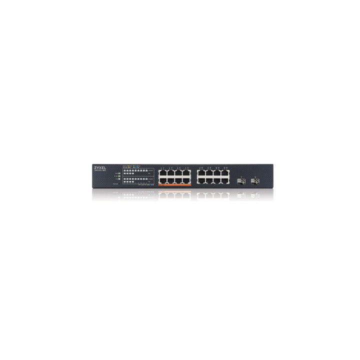 Zyxel XMG1915-18EP Gestionado L2 2.5G Ethernet (100/1000/2500) EnergÍ­a sobre Ethernet (PoE)