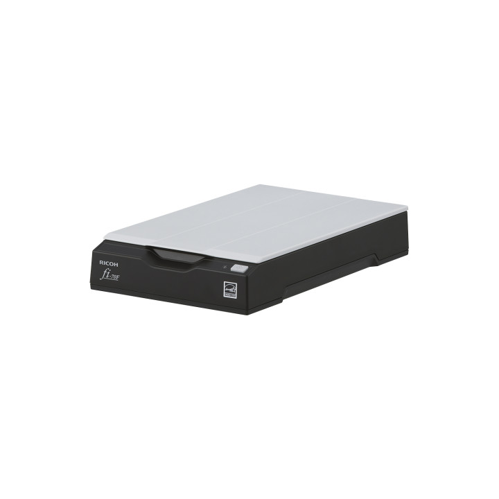 Ricoh fi-70F Escáner de cama plana 600 x 600 DPI A6 Negro, Gris