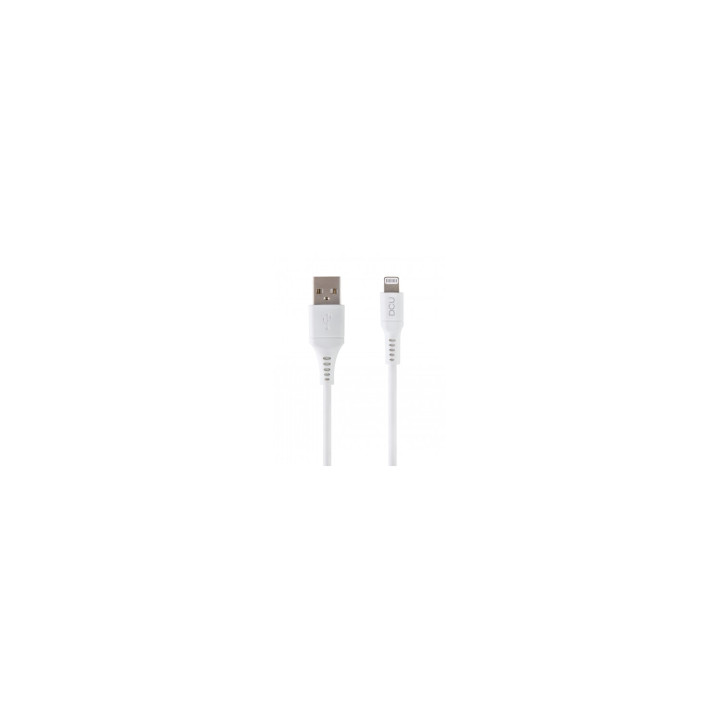 DCU Advance Tecnologic 34101290 cable de conector Lightning 1 m Blanco