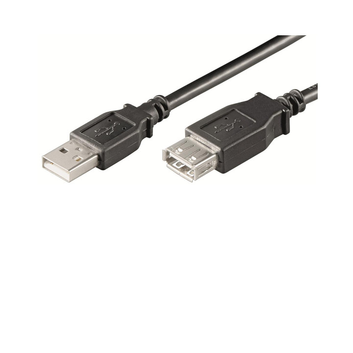 CABLE USB M A USB H 1 MT EWENT EW-UAA-010-P
