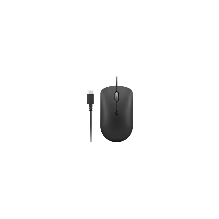 Lenovo GY51D20875 ratón Ambidextro USB Tipo C Í“ptico 2400 DPI