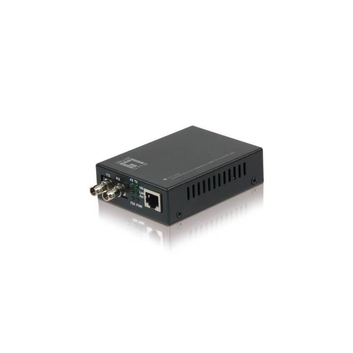 LevelOne FVT-2002 convertidor de medio 100 Mbit/s 1310 nm Negro