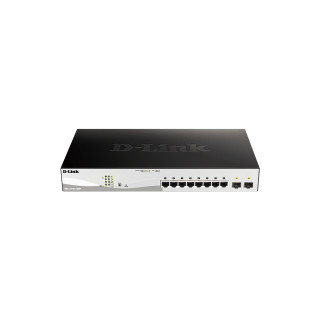 D-Link DGS-1210-10MP Gestionado L2 Gigabit Ethernet (10/100/1000) Energía sobre Ethernet (PoE) Negro, Gris