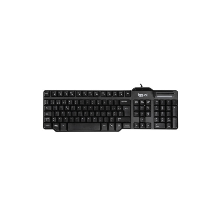 iggual Teclado inteligente CK-ID-DNI SMART negro