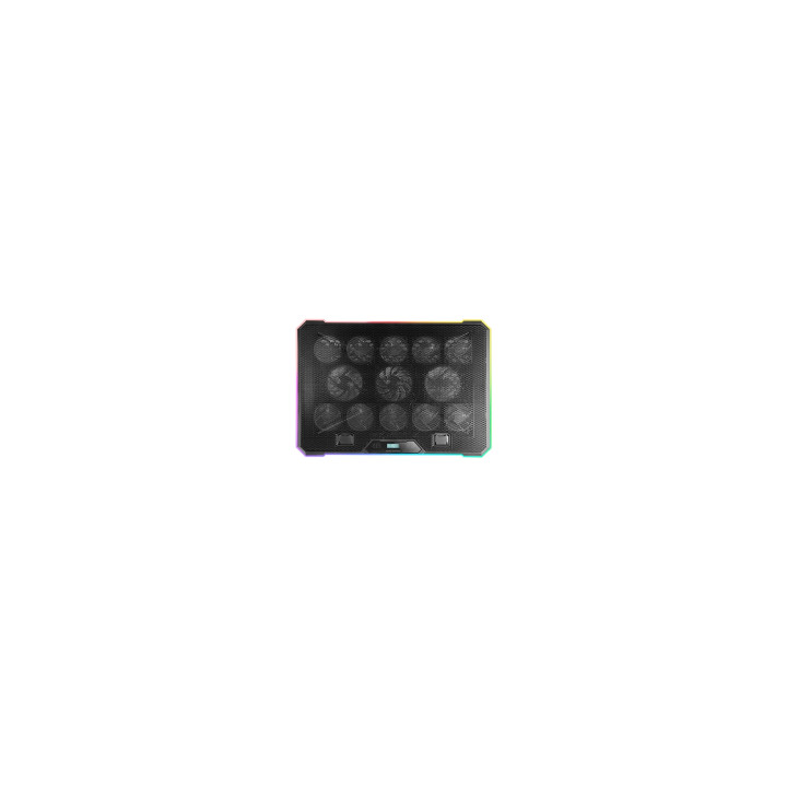 Mars Gaming MNBC13 almohadilla fría 43,2 cm (17") Negro