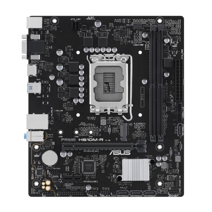 ASUS PRIME H610M-R-SI Intel H610 LGA 1700 micro ATX Placa Base
