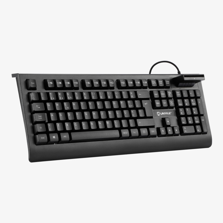 UNYKAch Teclado KB918 Smartcard Dnie PT