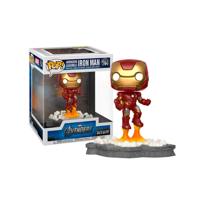 Funko pop deluxe marvel los vengadores iron man assemble 45610