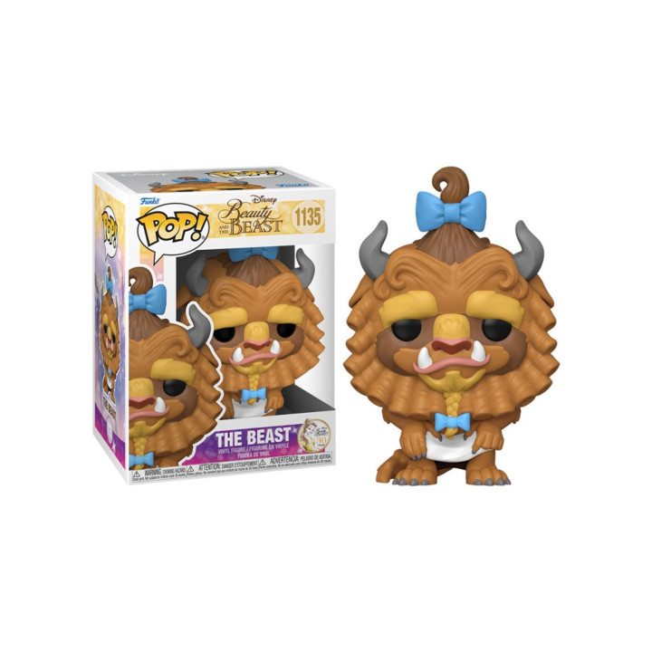 Funko pop disney la bella y la bestia bestia con rizos 57585