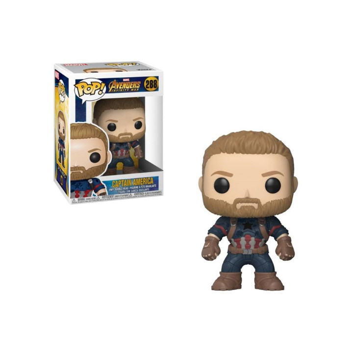 Funko pop marvel infinity war capitan america 26466