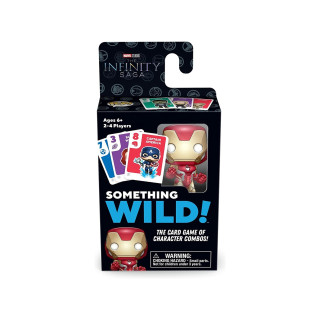 Juego de mesa funko something wild! marvel infinity saga iron man pegi 6 60495