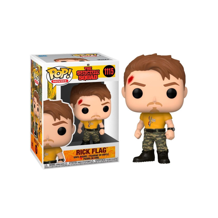 Funko pop dc comics escuadron suicida rick flag 56020
