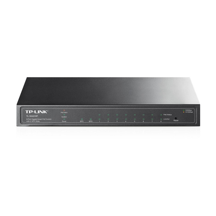 SWITCH TP-LINK 8 PTOS GIGABIT POE TL-SG2210P
