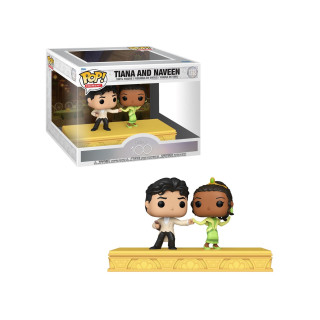 Funko pop moment pack de 2 disney 100 aniversario tiana & naveen 67976