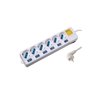 REGLETA EWENT EW3932 6 TOMAS SCHUKO CON LIMITADOR DE TENSIÍ“N