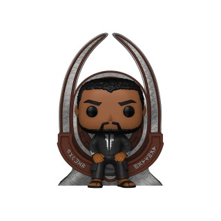 Funko pop black panther t?challa on throne (1113) dlx exclusivo