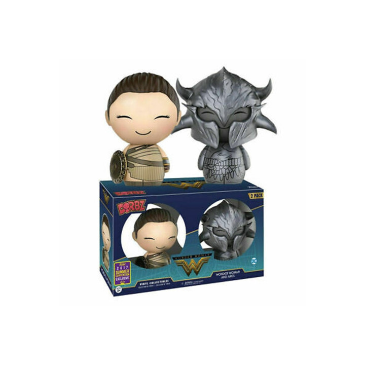 Funko dorbz dc comics wonder woman pack 2 wonder woman & ares edicion limitada